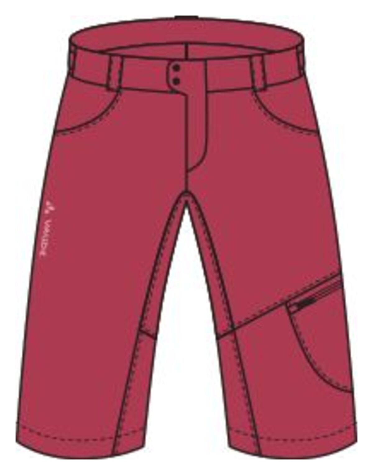 VAUDE Tamaro Shorts II Damen orange