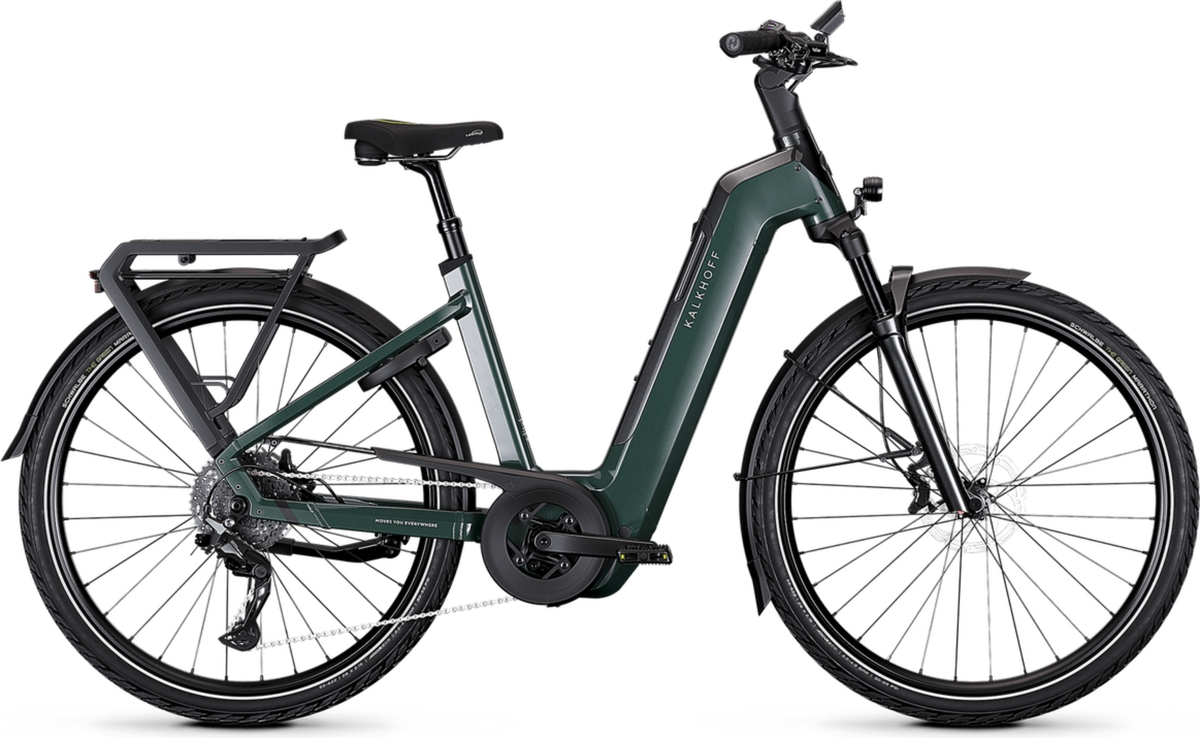 Kalkhoff ENDEAVOUR 5+ ADVANCE Wave 800 techgreen / diamondblack glossy (2027)