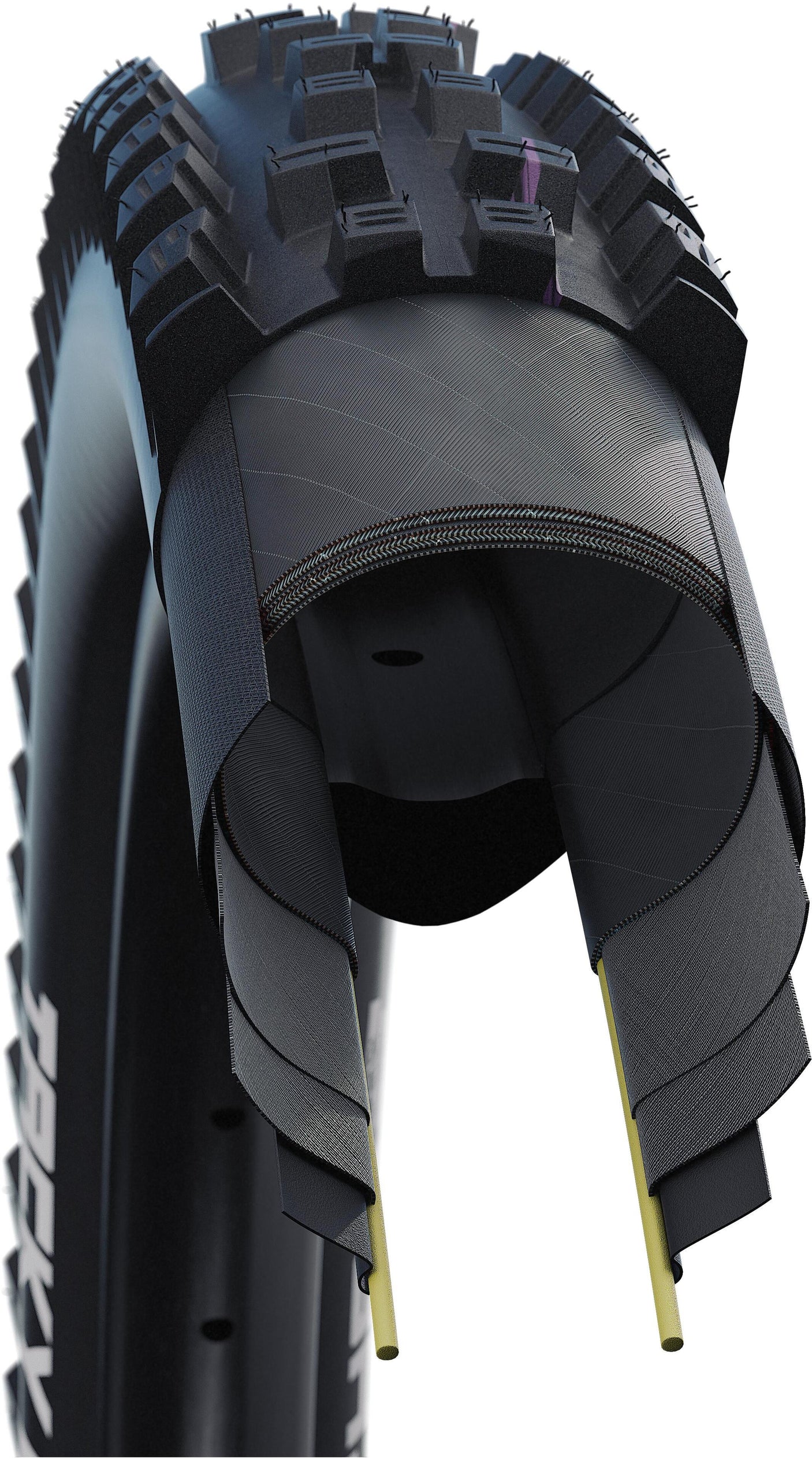 Schwalbe Tacky Chan Evolution Faltreifen 29x2.40" Super Gravity TLE SnakeSkin Addix Ultra Soft schwarz