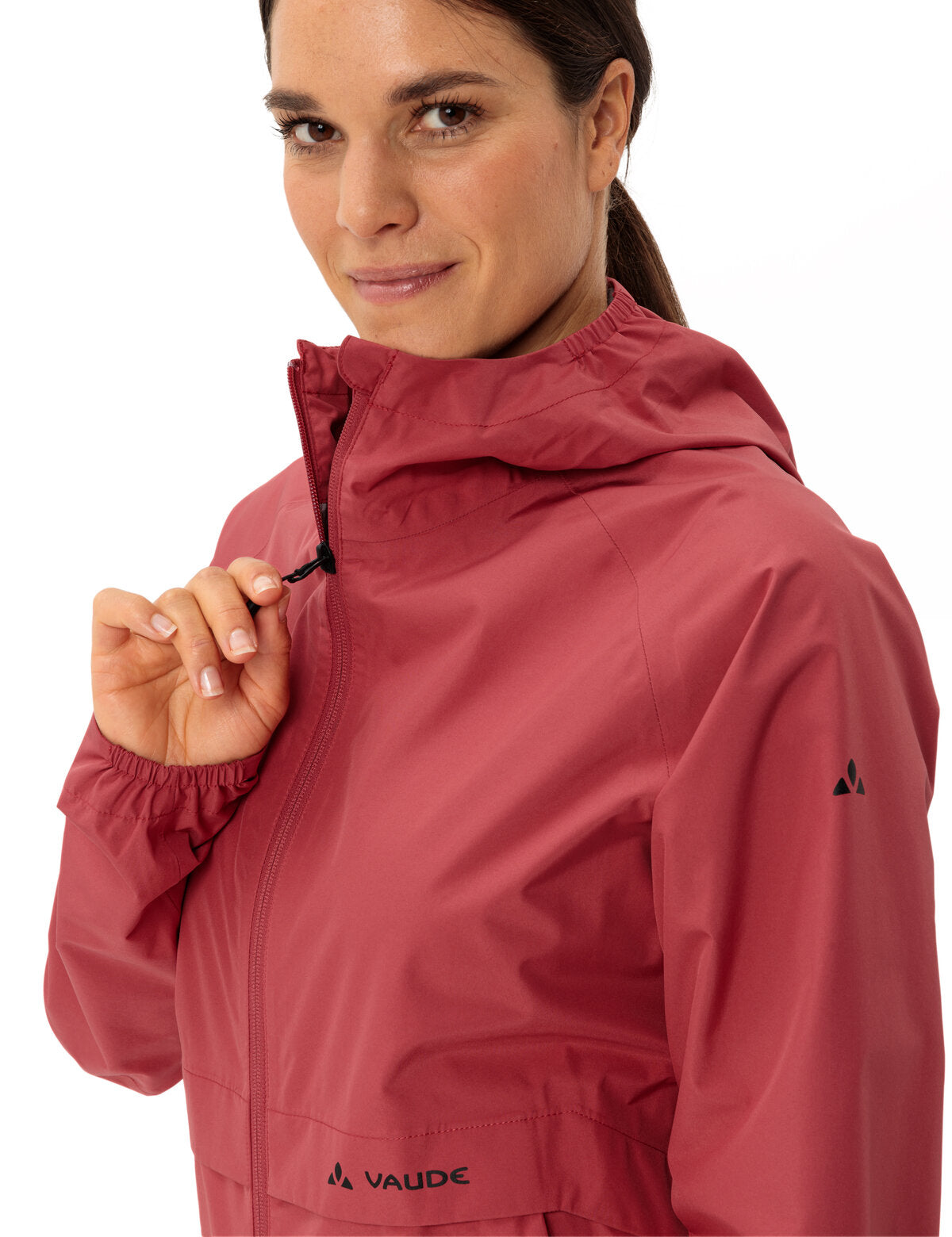 VAUDE Loamer Rain Jacket Damen orange