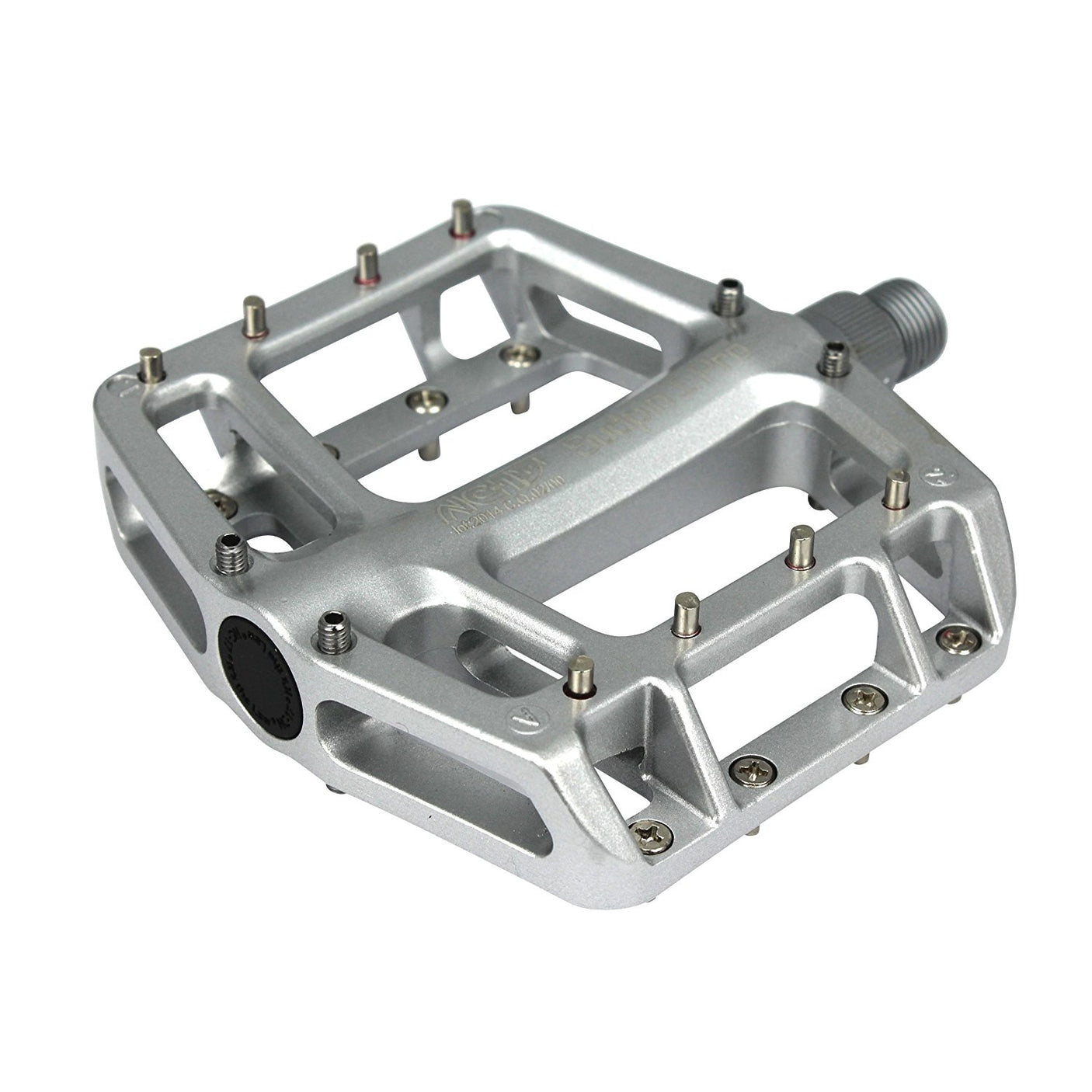 NC-17 Plattformpedal Sudpin I Pro, Alu, Kugellager silber