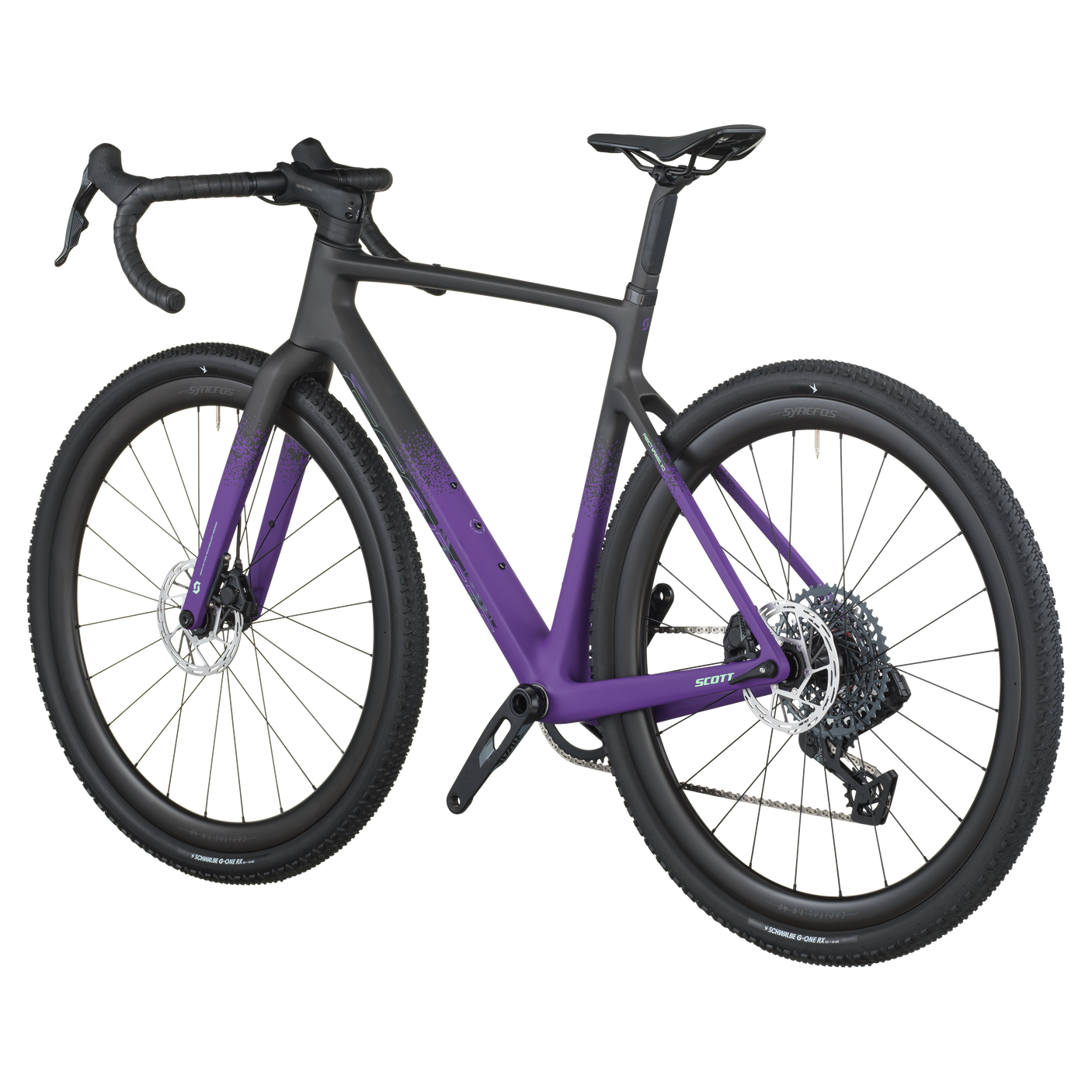 Scott Addict Gravel 20 carbon black/indigo purple (2026)