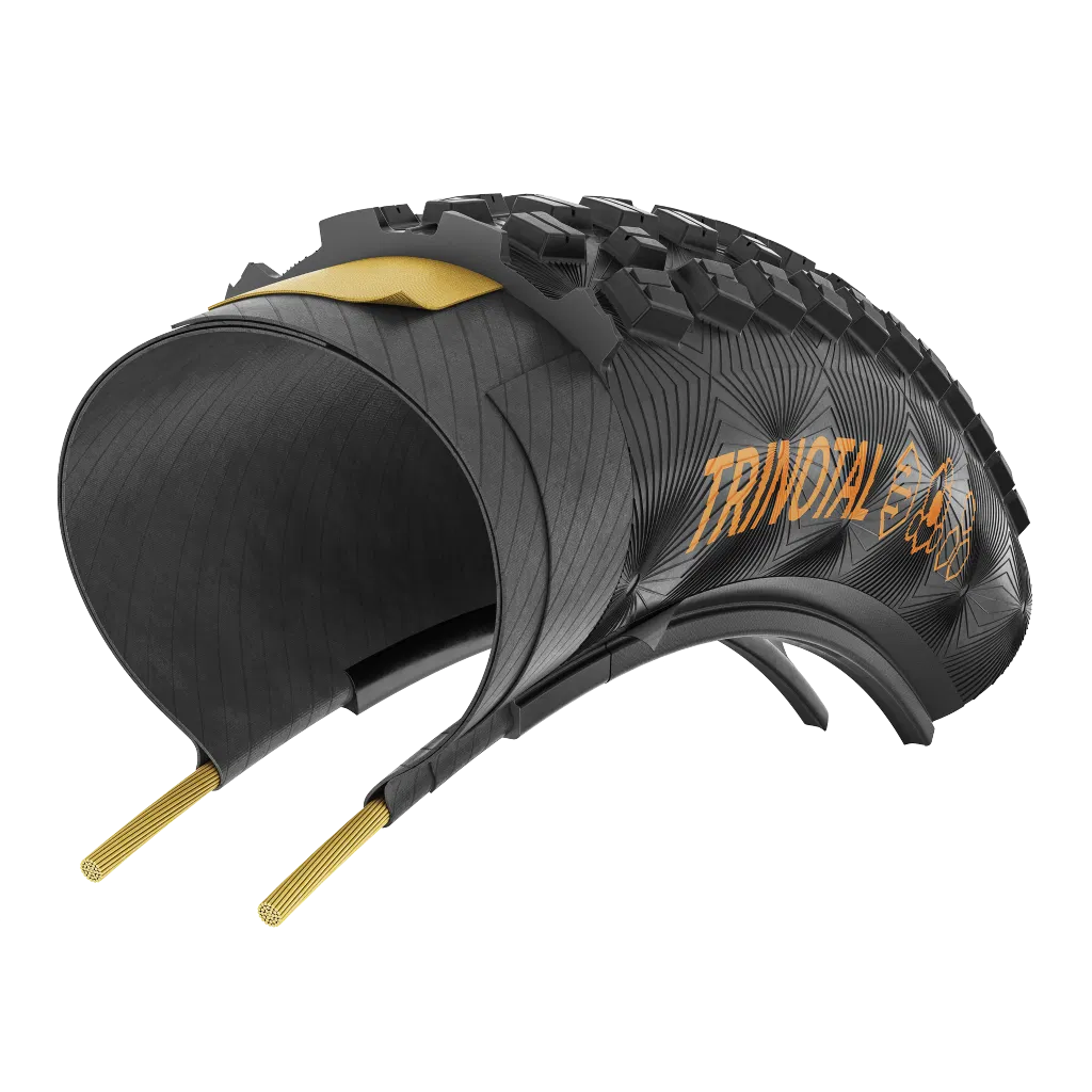 Continental Trinotal Race Grip Falt 28" Faltreifen schwarz / schwarz skin