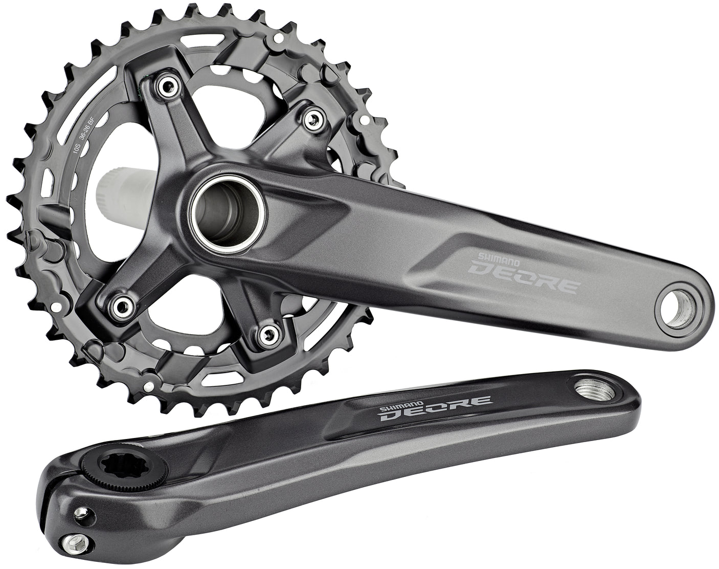 Shimano Deore FC-M4100 Kurbelgarnitur 2x10-fach 26/36Z 51,8mm