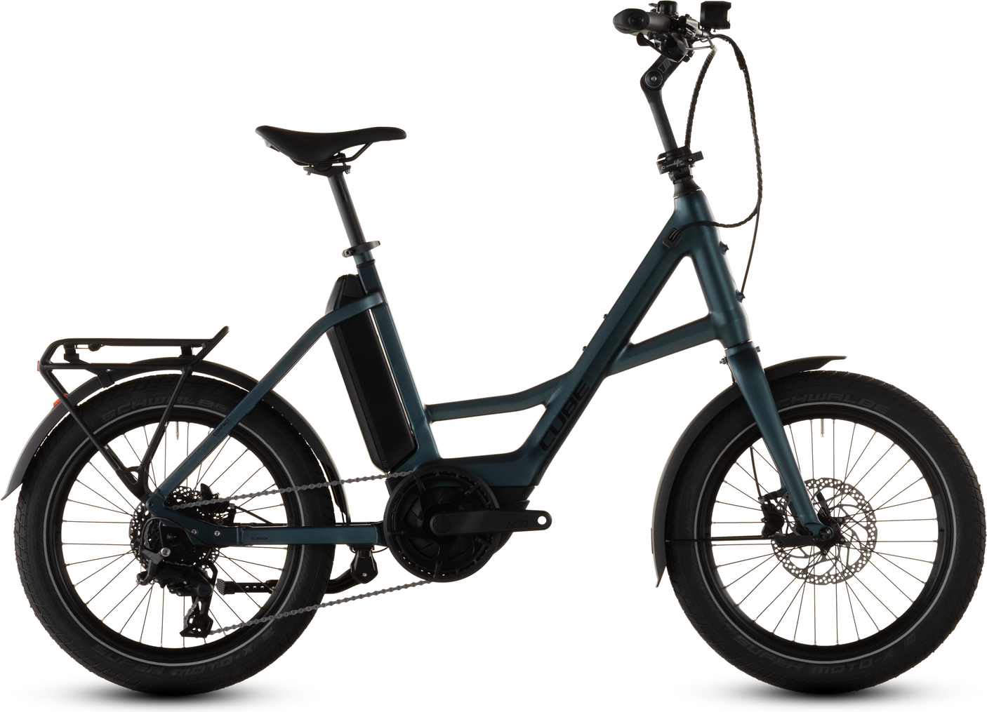 Cube Compact Hybrid 545 royalgreen´n´black (2026)