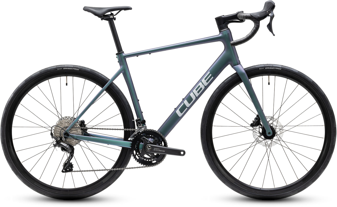 Cube Attain Race smaragdgrey´n´white (2027)