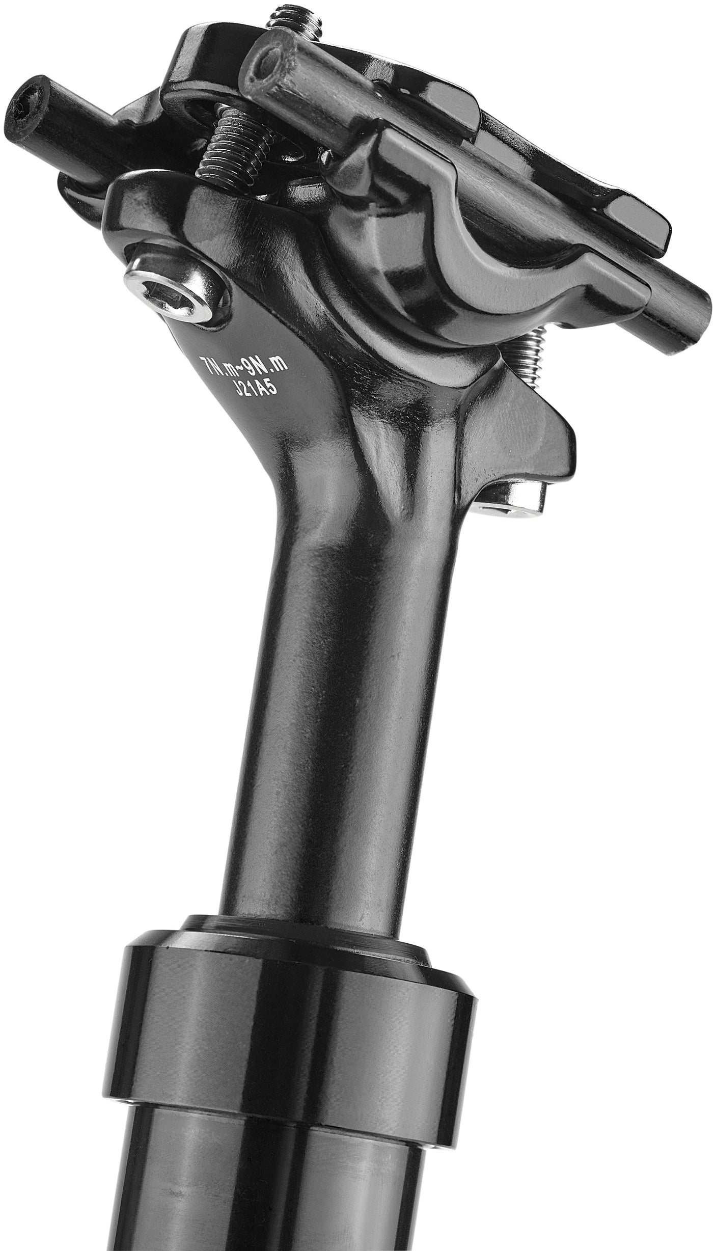RFR Gefederte Sattelstütze (80 - 120 kg) Ø 31,6mm black