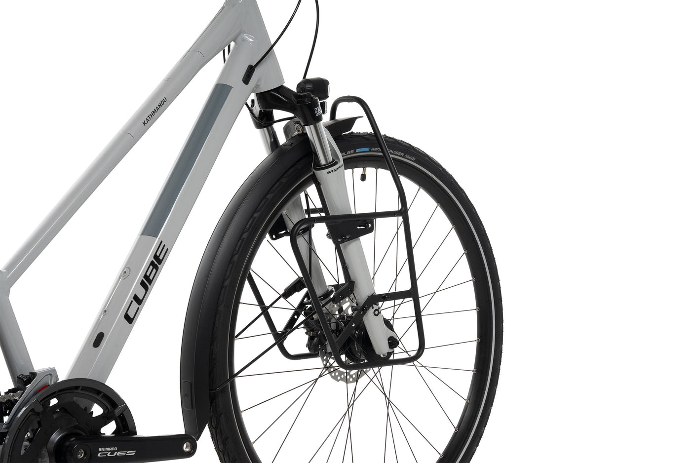 ACID Gepäckträger LOWRIDER Suspension TREKKING black