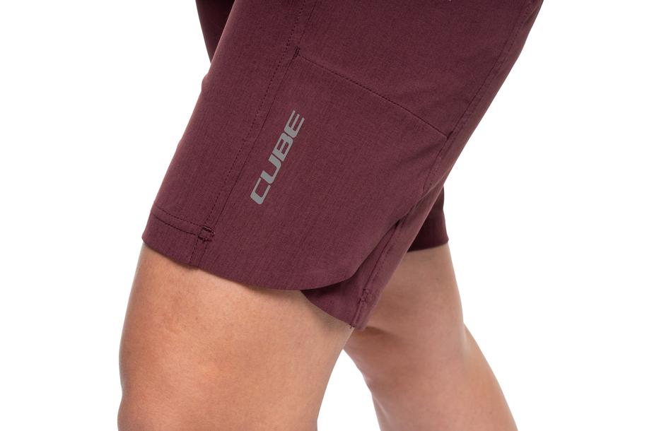 Cube WS Trail Short CMPT bordeaux