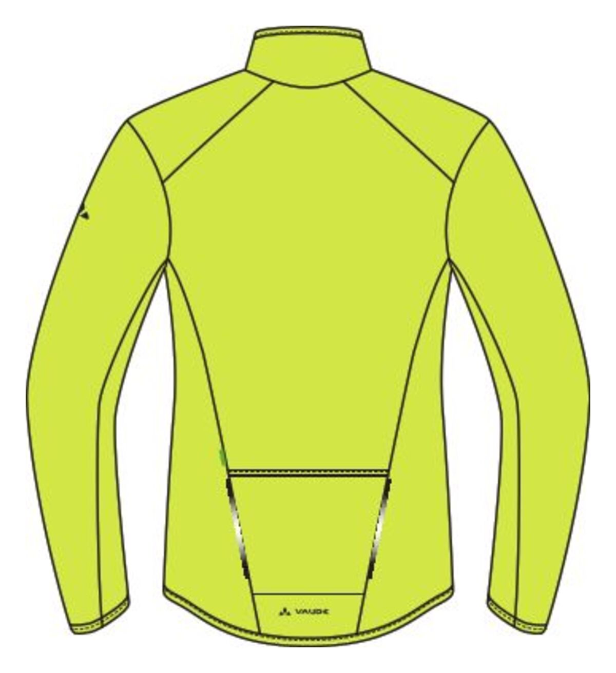 VAUDE Matera Air Jacke Herren gelb