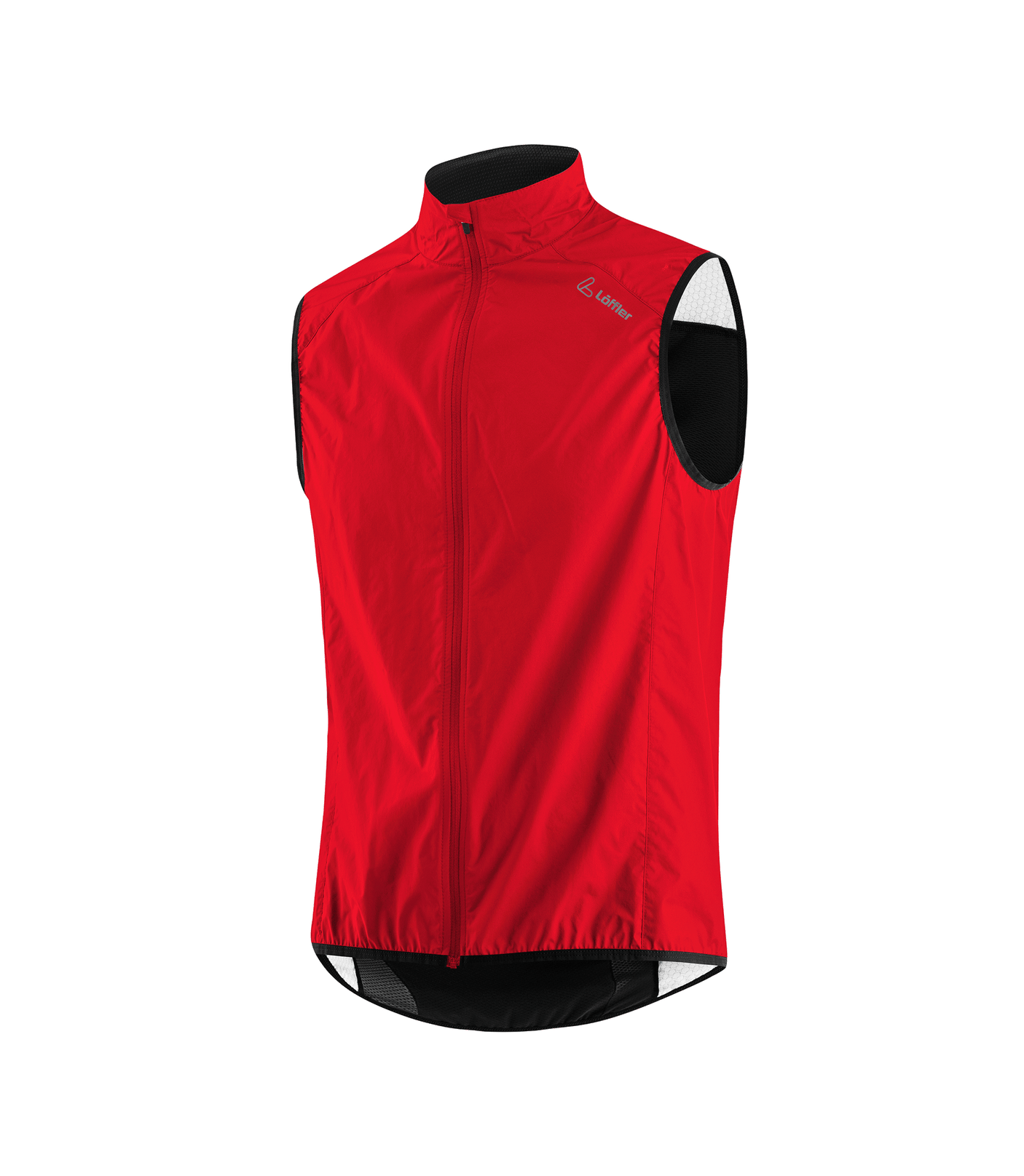 Löffler M Bike Vest Cf Wpm Pocket Red