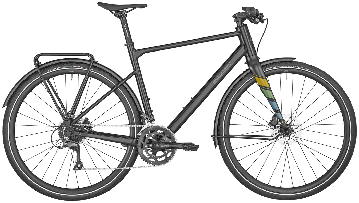 Bergamont Sweep 4 EQ shiny flaky black