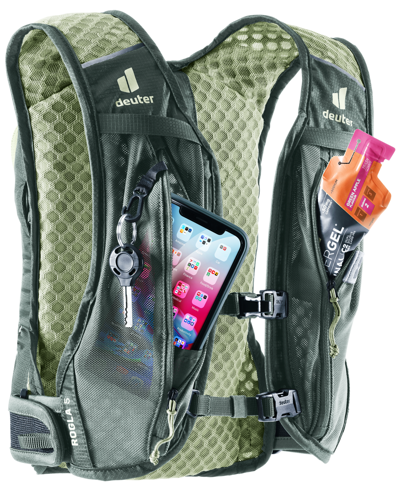 deuter Rogla 5 Fahrradrucksack grove-ivy