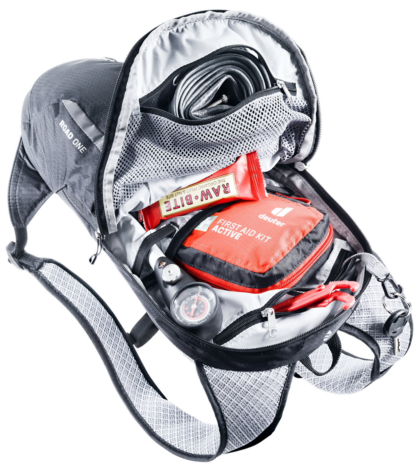 deuter Road One Fahrradrucksack schwarz