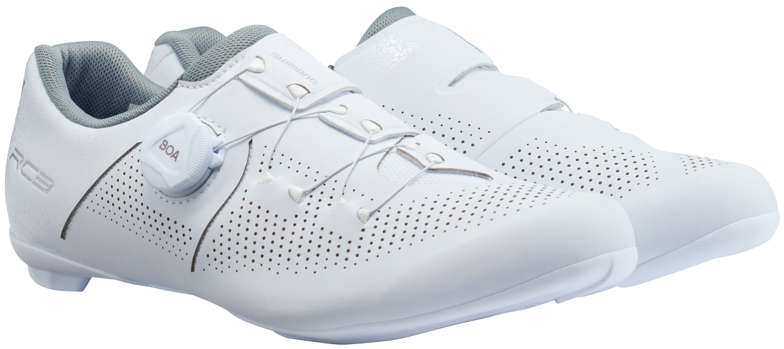 Shimano RC302 Rennrad-Schuhe Weit white