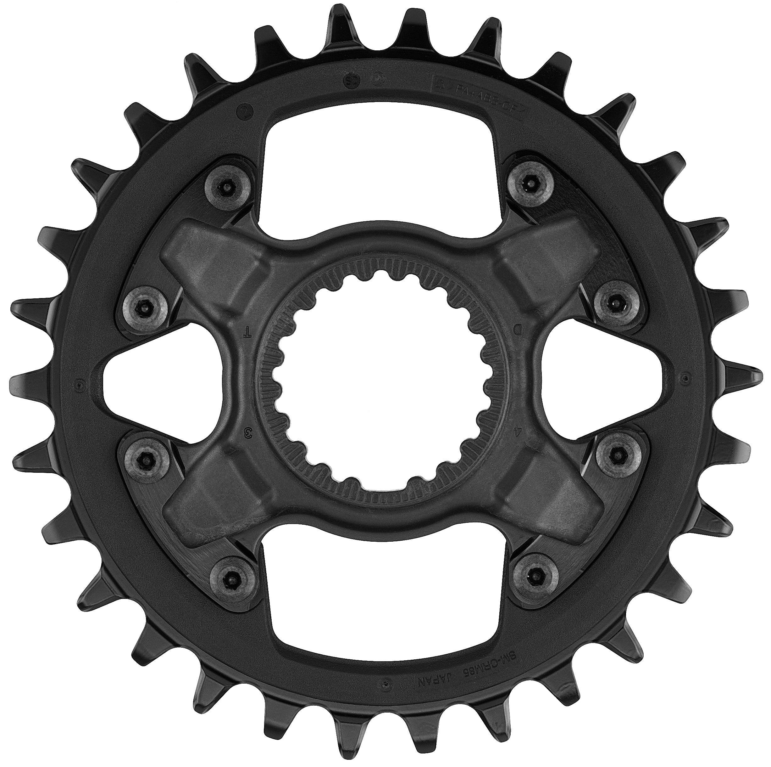 Shimano Deore XT SM-CRM85 Kettenblatt DM 1x12-fach für FC-M8100 | FC-M8120 | FC-M8130 schwarz