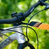 Kids Ride Shotgun MTB Tow Rope Abschleppseil 1.7 - 3.3m orange