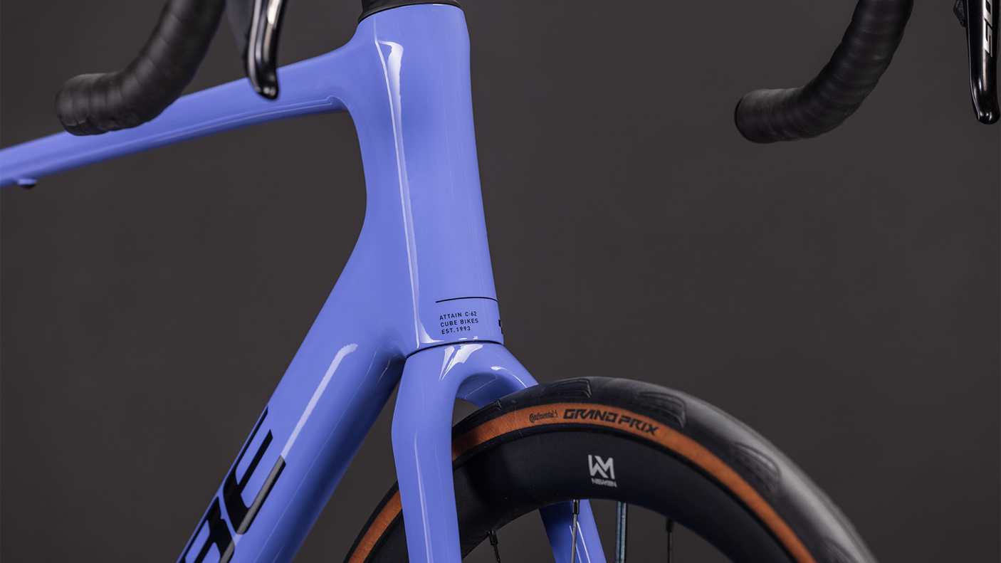 rennrad semi kompakt Cube Attain C:62 SLX (2026) | Rennrad | lucidlilac´n´black