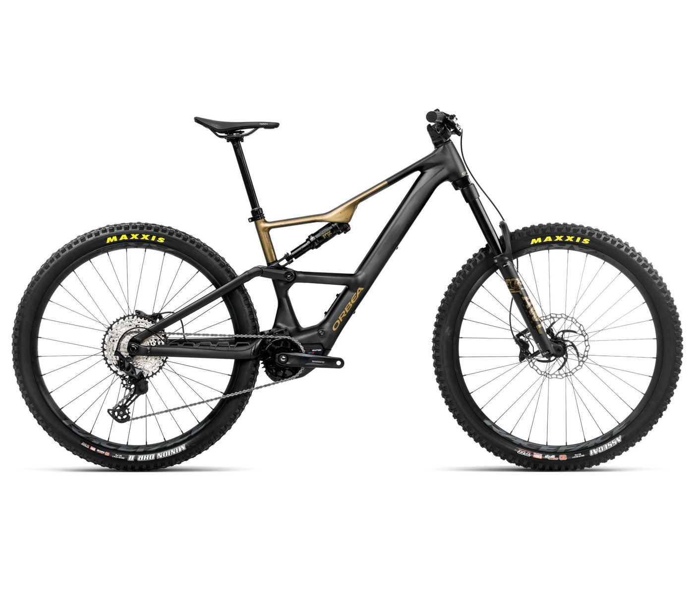 Orbea RISE LT H20 Diamond Black-Splash Olive Green Matt (2025)
