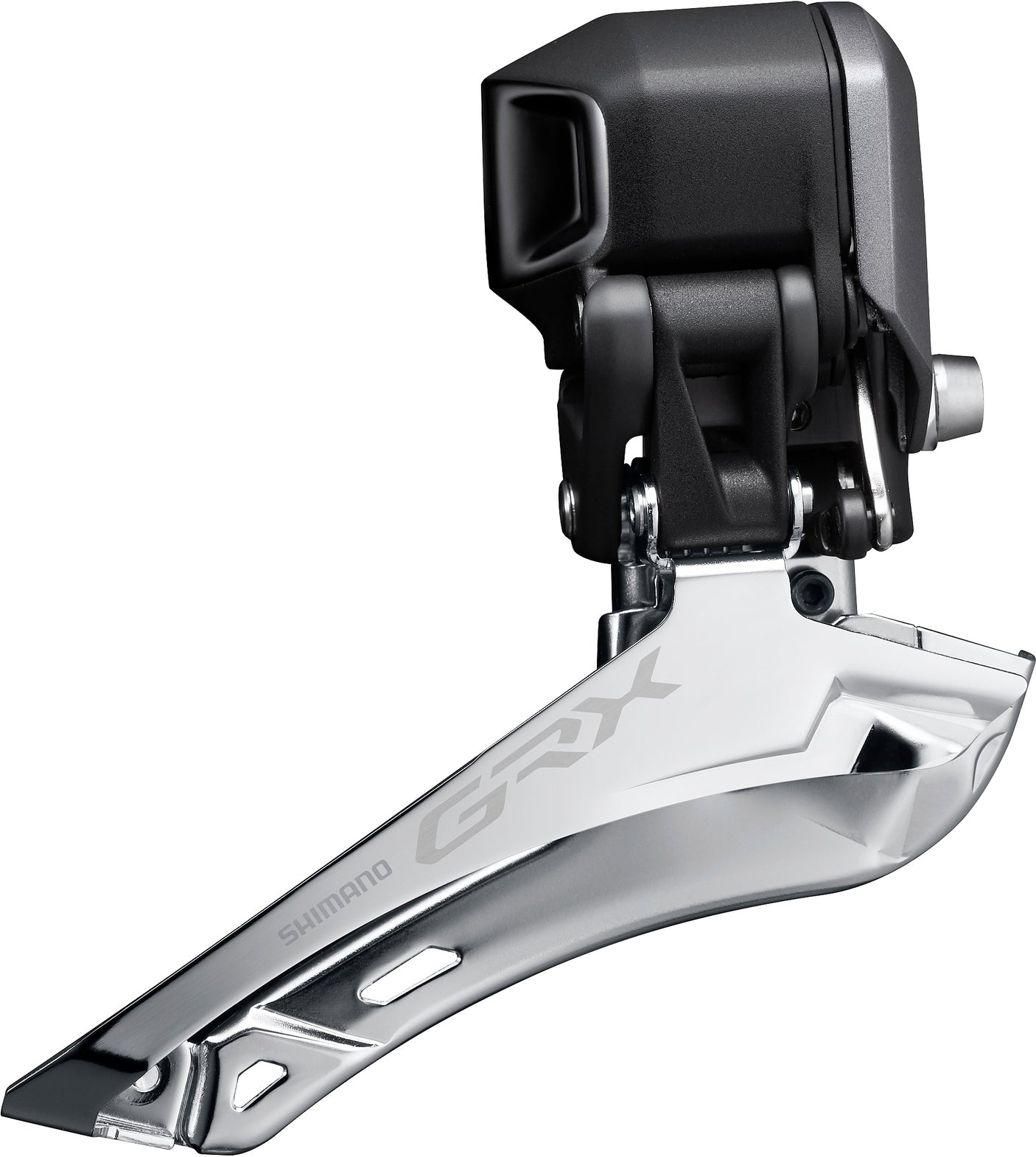 Shimano GRX Di2 FD-RX815 Umwerfer 2x11 Anlöt schwarz/silber