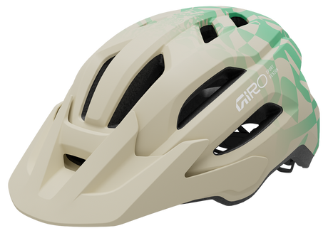 Giro Fixture II MTB-Helm matte stone/green rush