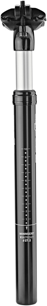 Humpert Ergotec SP-5.0 Patent Feder-Sattelstütze Ø27,2mm 45mm schwarz