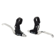 XLC BL-V04 Bremshebel Set für V-Brake schwarz/silber