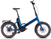 Cube Fold Hybrid Comfort 500 (2025) | Kompakt E-Bike | electricblue´n´reflect – aktuelle Variante