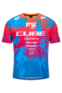Cube MTB Trikot X Actionteam kurzarm blue´n´pink´n´orange
