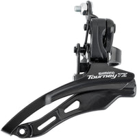 Shimano Tourney TZ FD-TZ500 Umwerfer 3x6/7-fach Down Swing Schelle hoch schwarz – aktuelle Variante