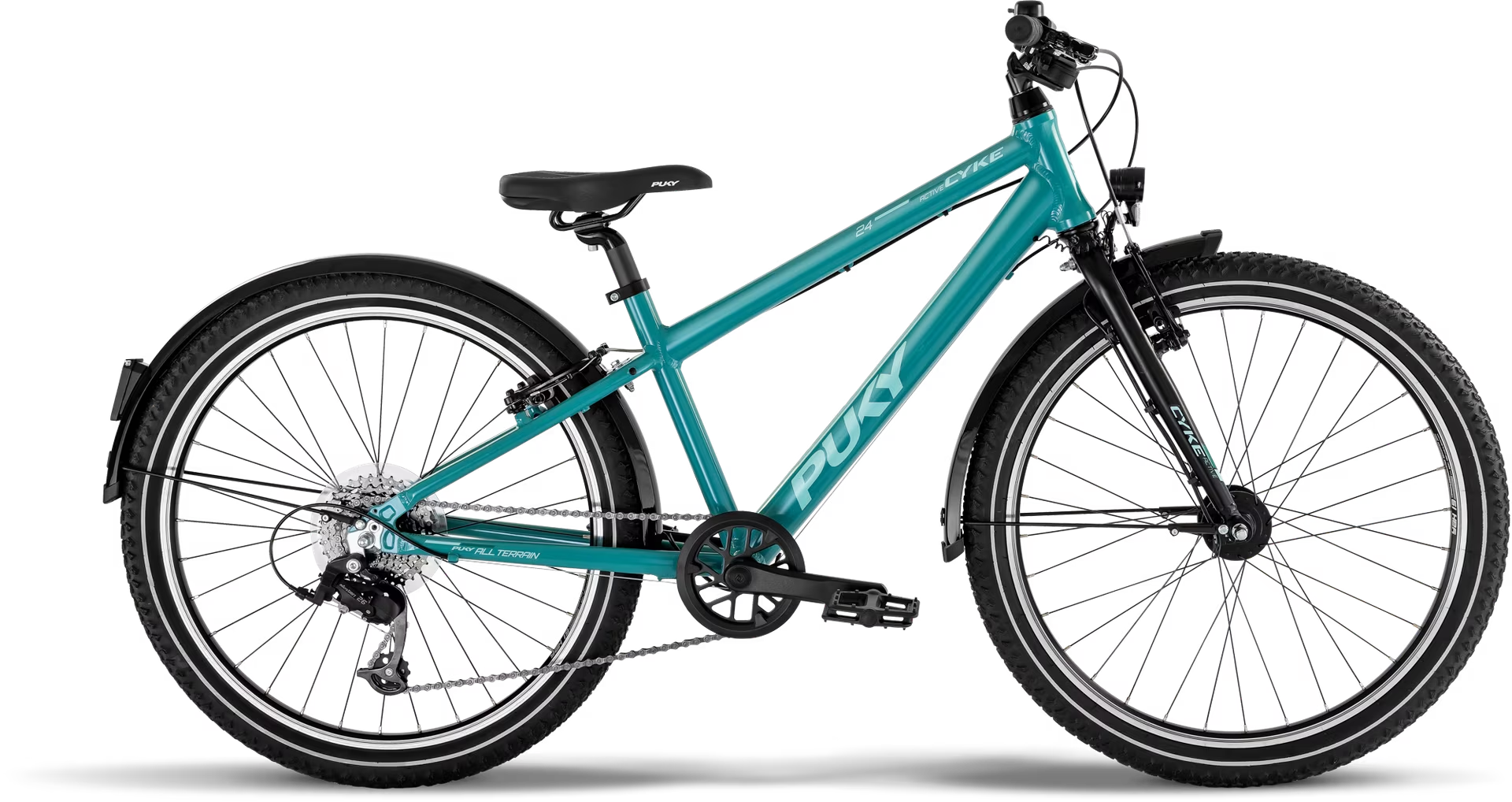 PUKY CYKE 24-8 ACTIVE turquoise/black (2026)