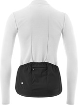Gonso SITIVO TRIKOT LONGSLEEVE - Damen-Radtrikot-1/1-FZ white / black