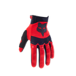 Fox Dirtpaw Glove Fluorescent Red