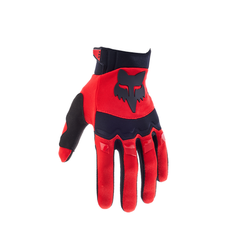 Fox Dirtpaw Glove Fluorescent Red