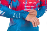 Cube MTB Trikot X Actionteam langarm blue´n´pink´n´orange