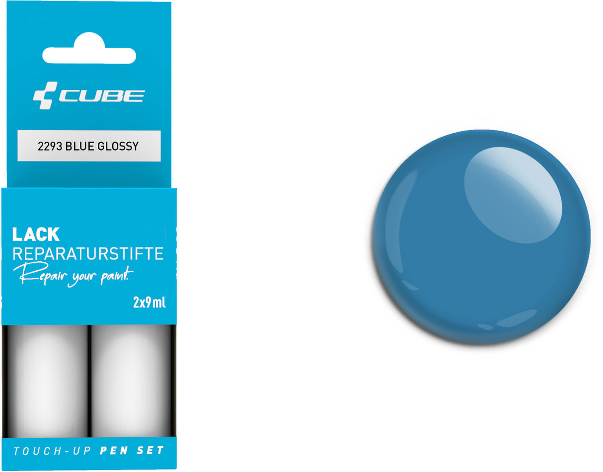 CUBE Lackstift Set BLUE glossy 2293