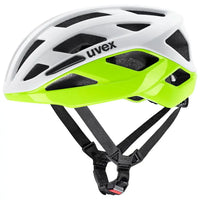 uvex I-Volute Rennrad-Helm | White-Neon Yellow Matt – aktuelle Variante