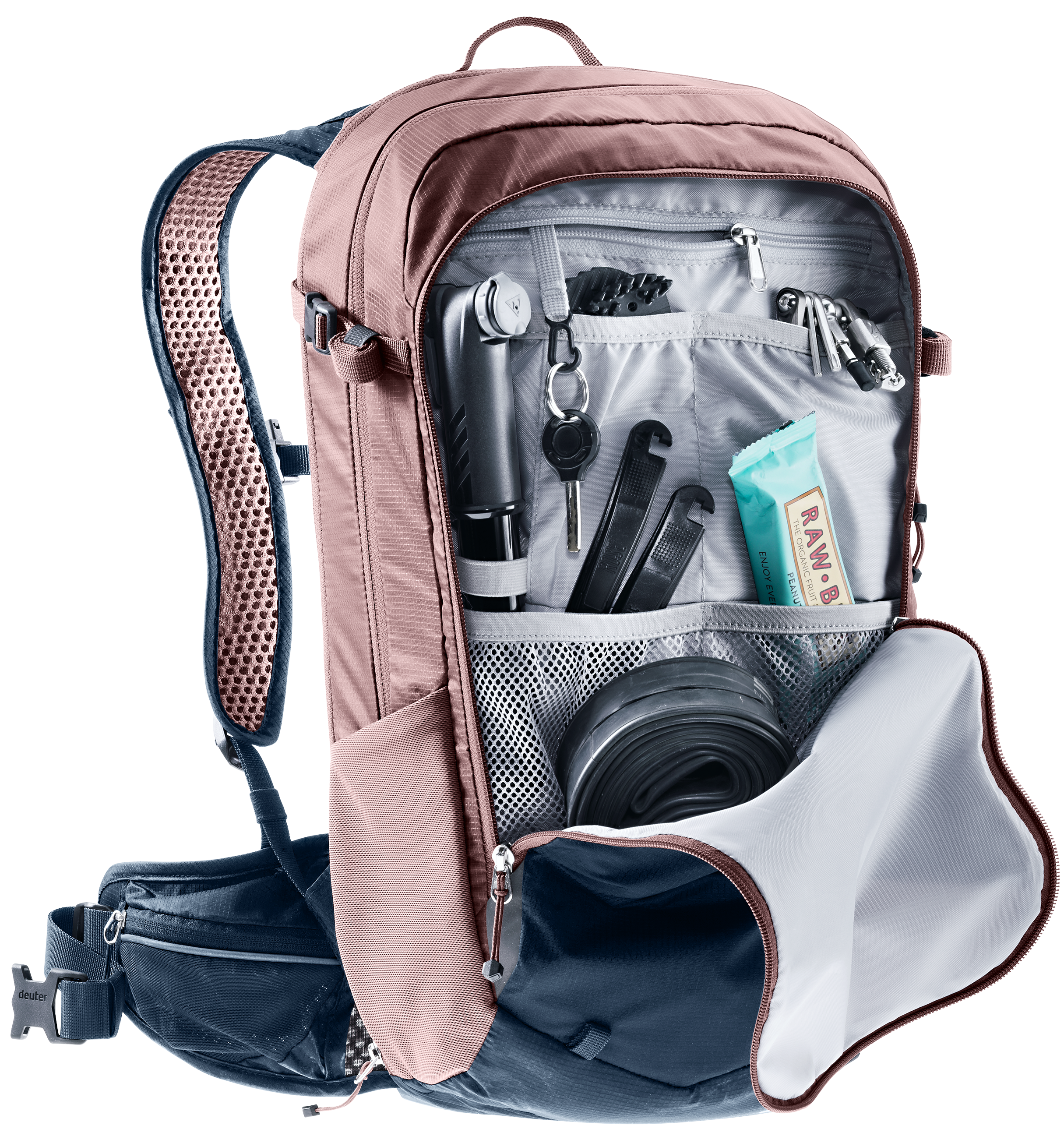 deuter Compact 14+3 Fahrradrucksack ink-ashrose