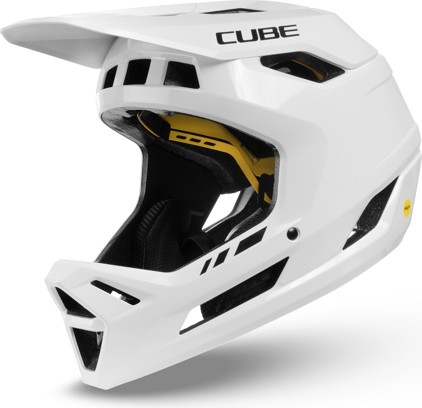 Cube Helm DESCENDER X Actionteam white