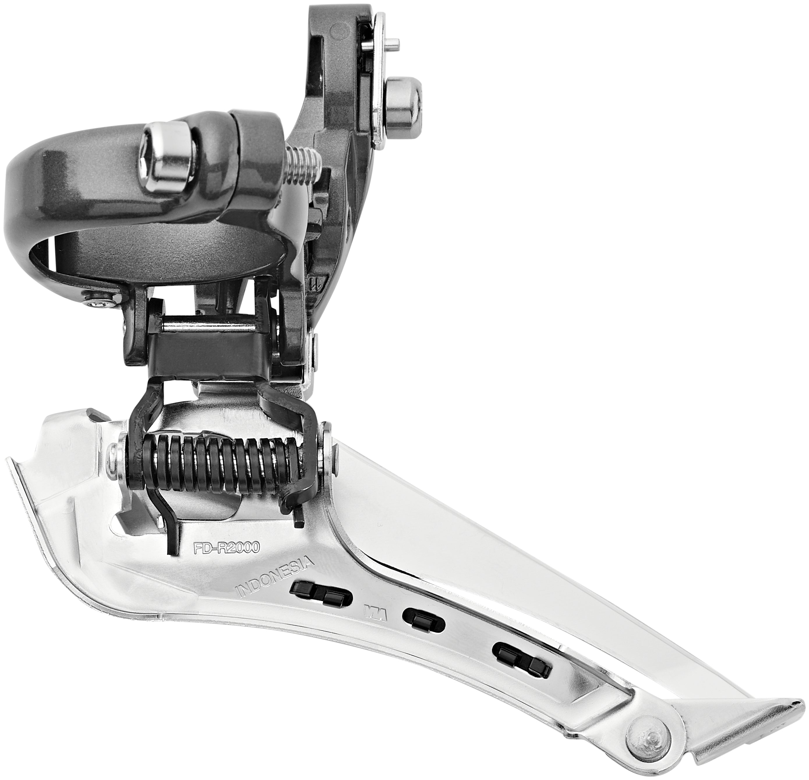 Shimano Claris FD-R2000 Umwerfer 2X8-fach Down Swing Schelle Hoch silber/grau