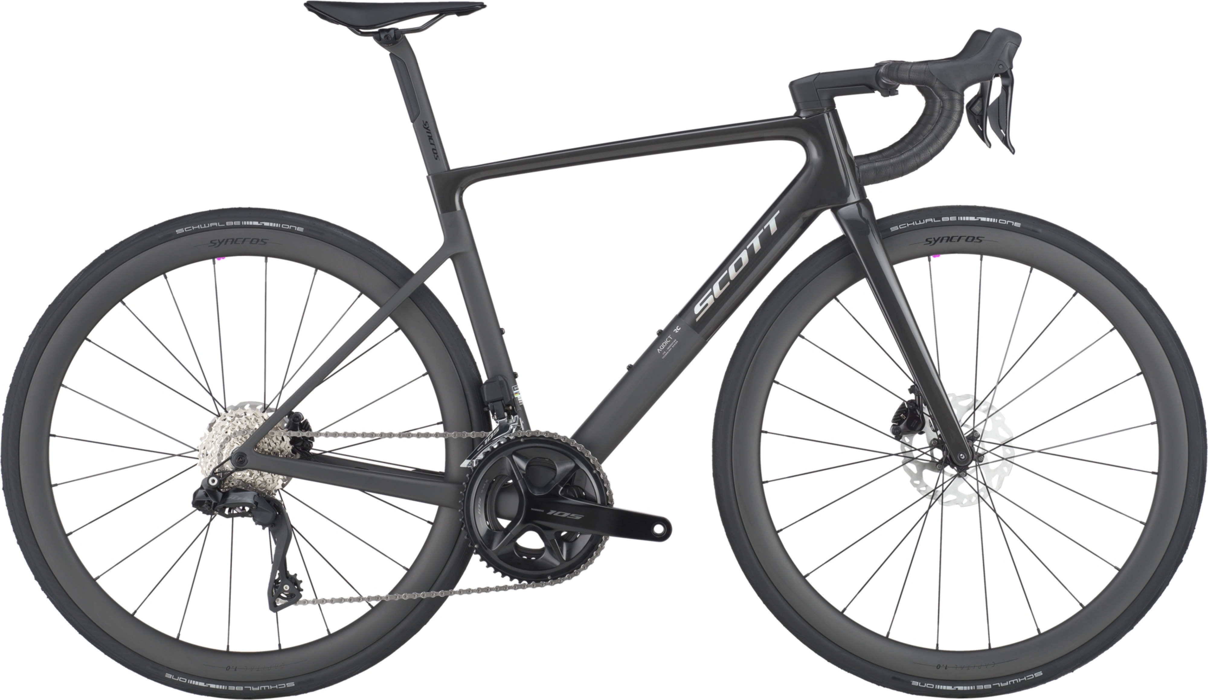 Scott Addict RC 30 carbon black (2025)