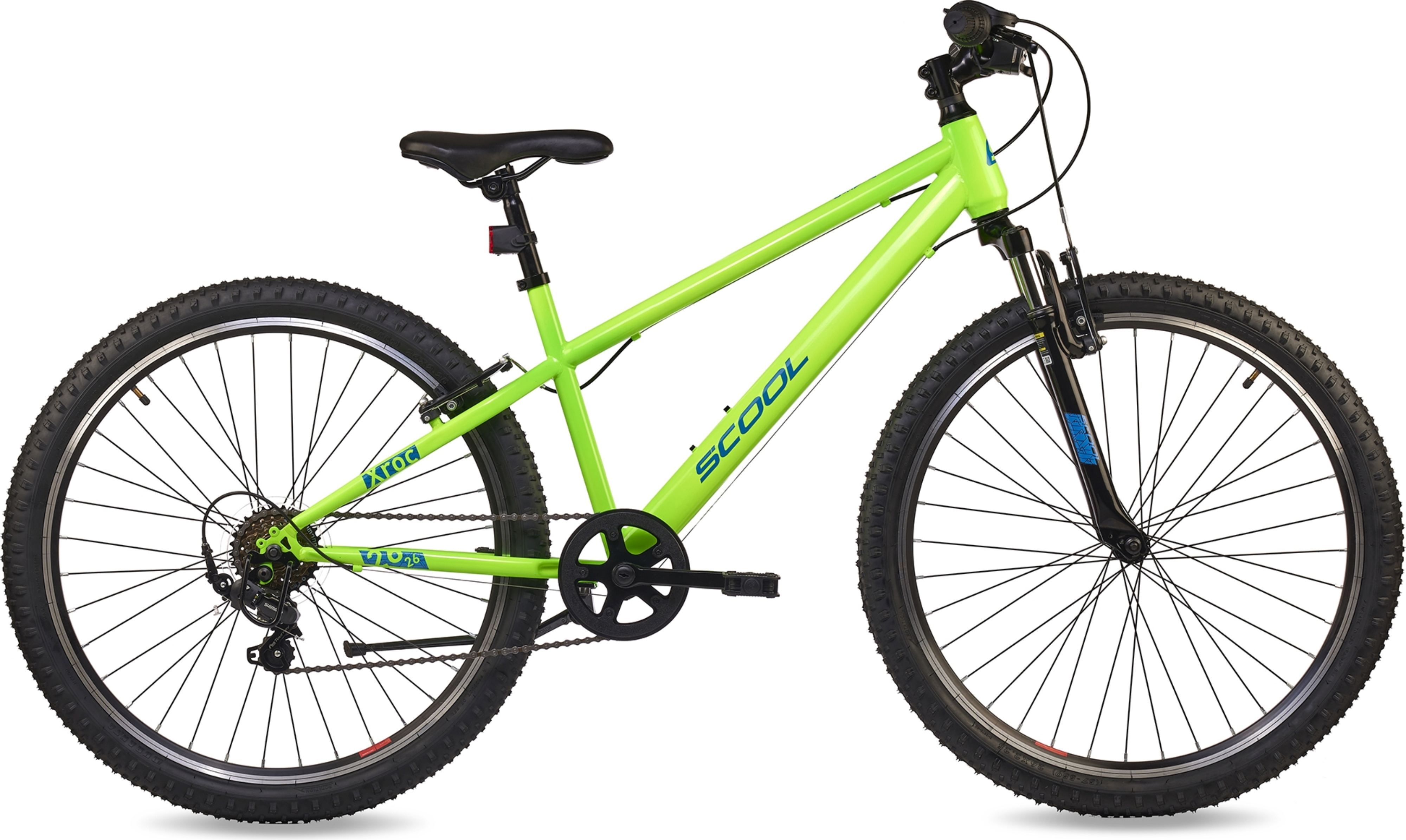 S'COOL Xroc 26-K6 Neon Green/Ocean (2026)