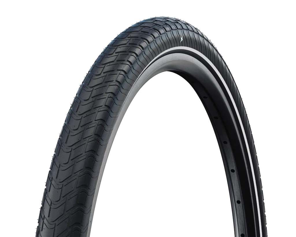 Schwalbe MOTION BIG APPLE STANDARD RaceGuard ADDIX E-25 28" schwarz-reflex