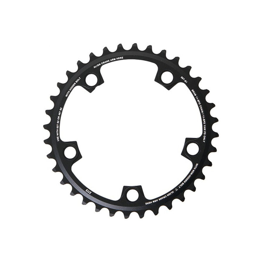 SRAM Road X-Glide Yaw Kettenblatt Red/Force 110mm Lochkreis schwarz