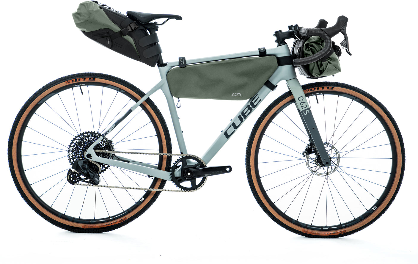 ACID Rahmentasche PACK PRO 4 green