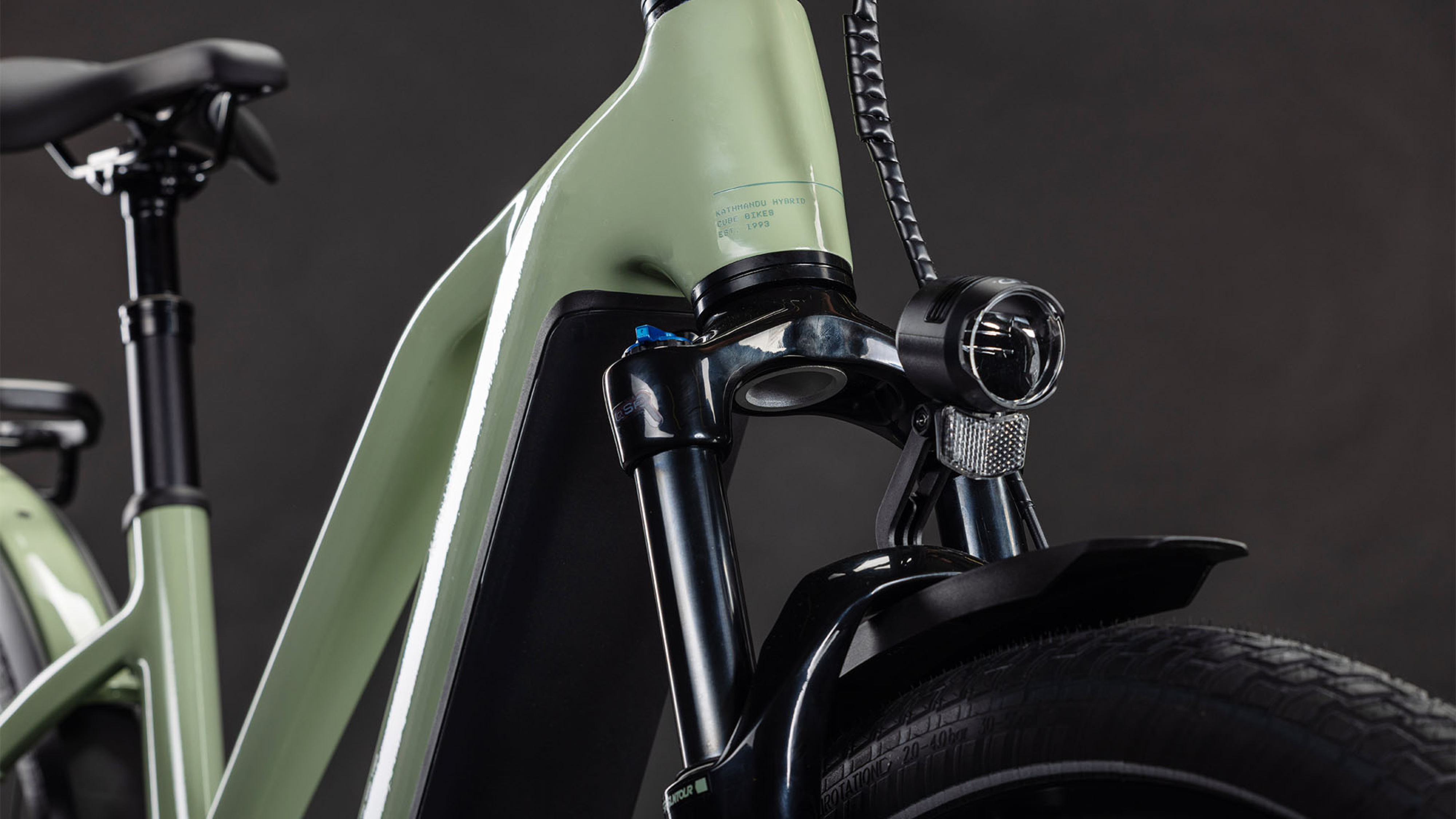 cube trapez e-bike Cube Kathmandu Hybrid ONE 800 Trapez (2026) | Trekking E-Bike | pea´n´green