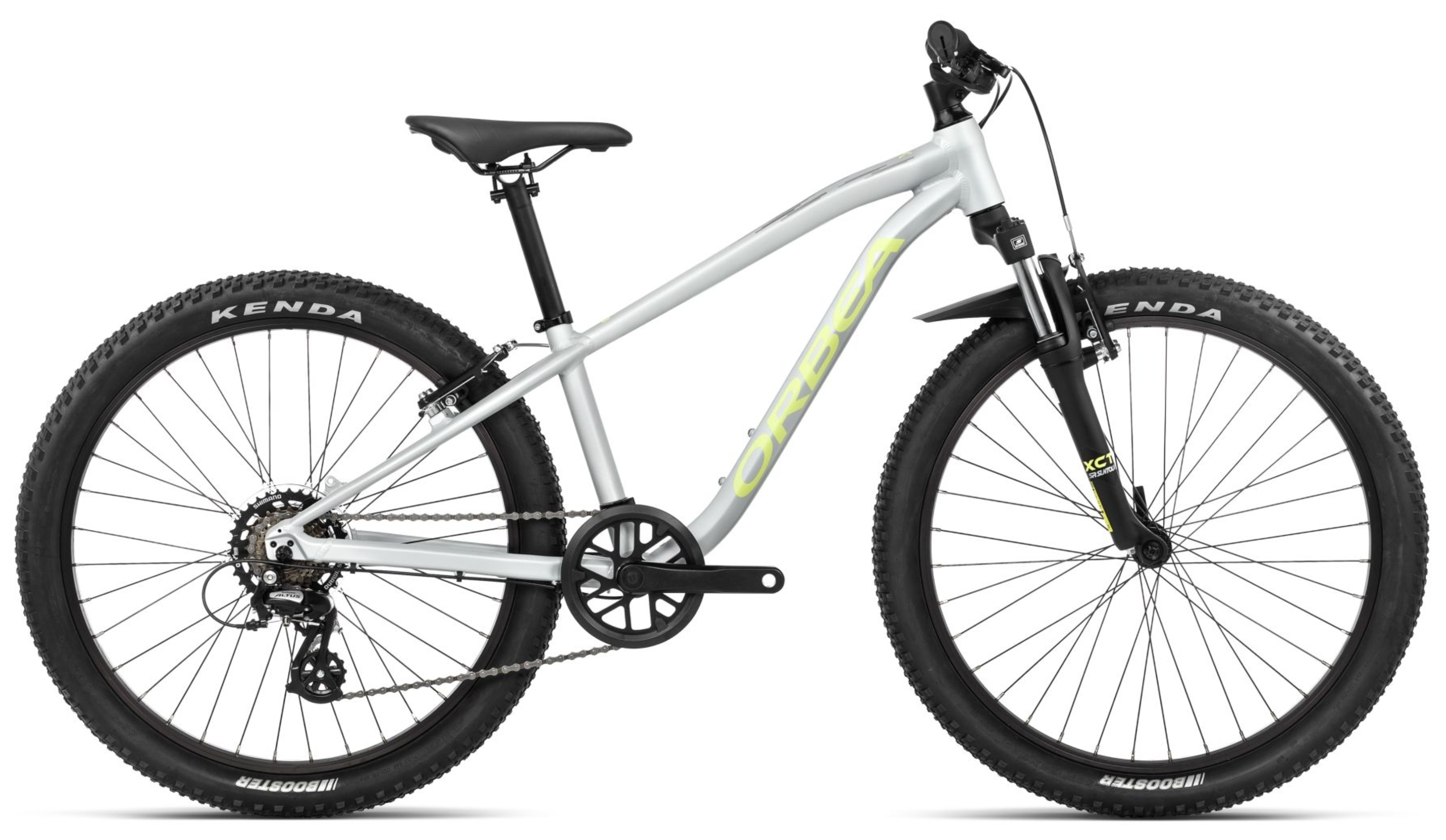 Orbea MX 24 XC Halo Silver - Spicy Lime (Matt)