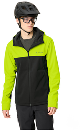 VAUDE Men's Qimsa Hooded Softshell Jacket II neon yellow