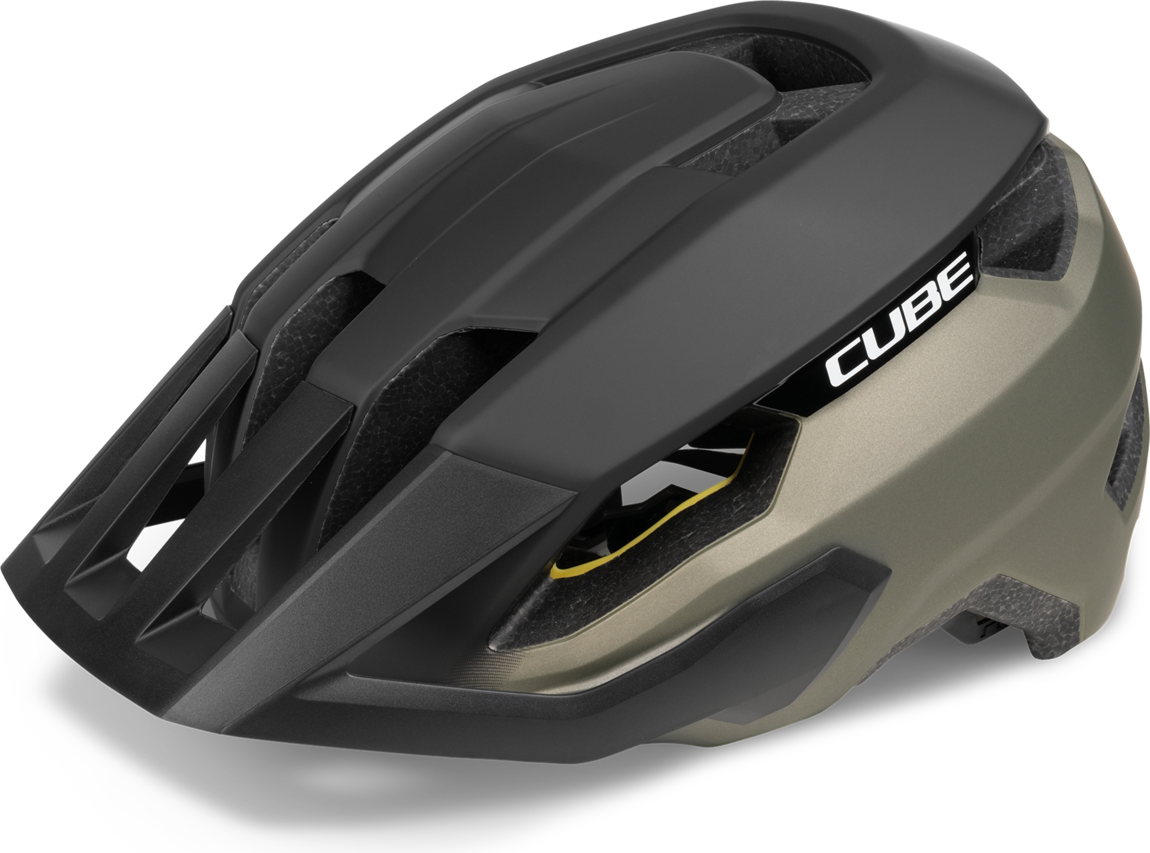 cube fahrradhelm olive Cube STRAY MTB Helm | olive TM