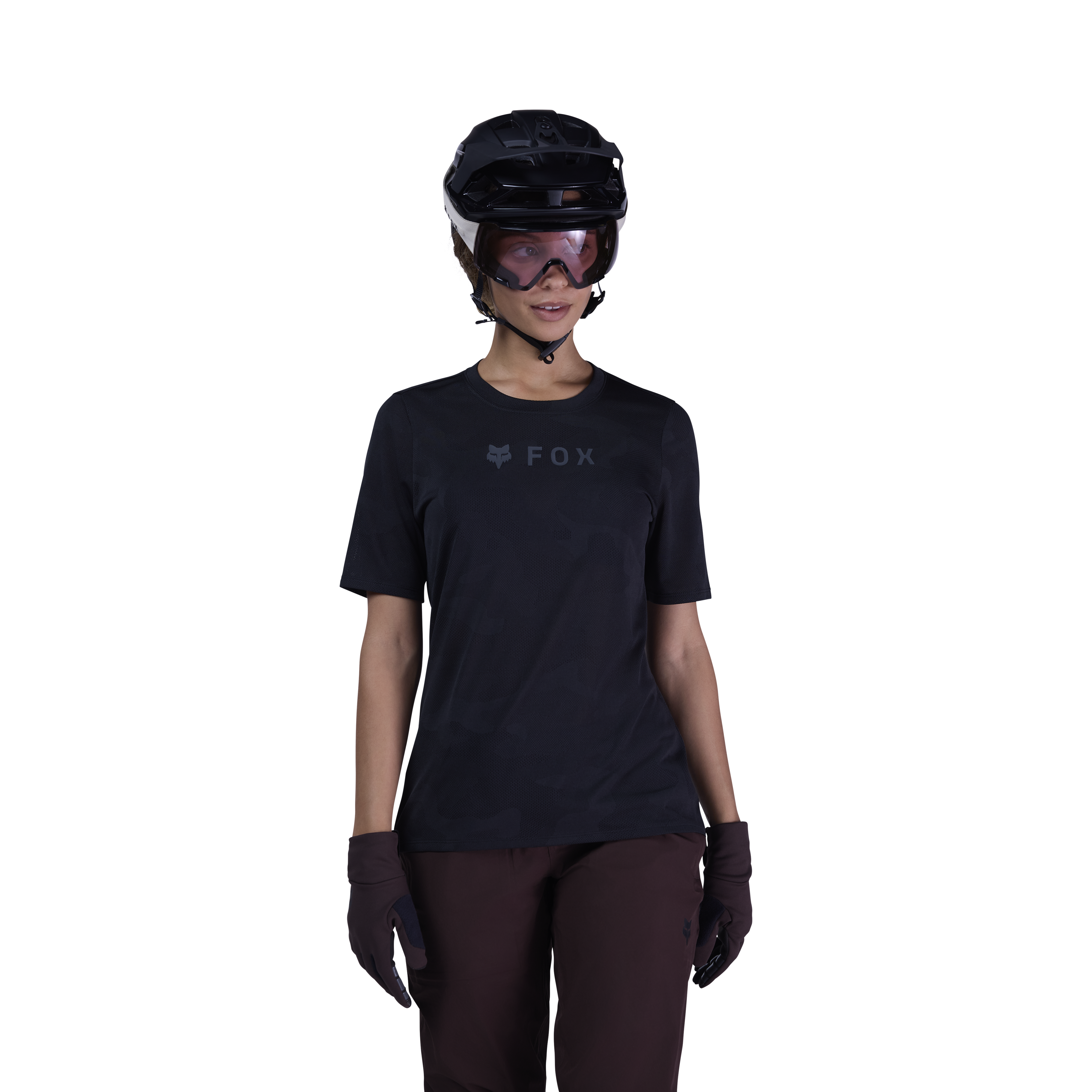 Fox W Ranger Tru Dri SS Jersey Black